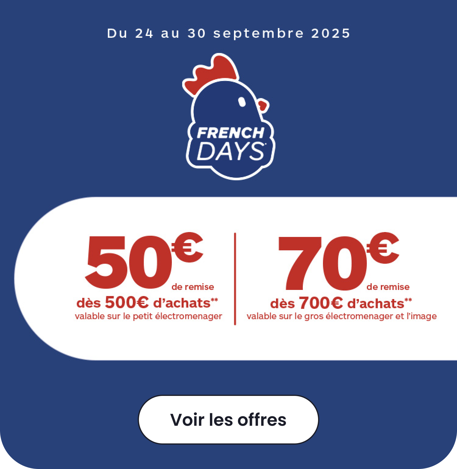 catégorielles French days