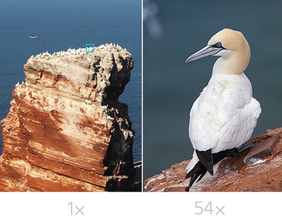 zoom puissant sur une caméra - Boulanger.com